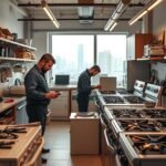 تبديل فصالات باب الطباخ