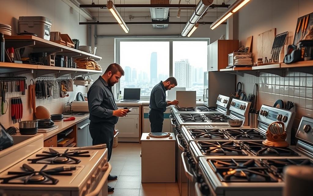 تبديل فصالات باب الطباخ